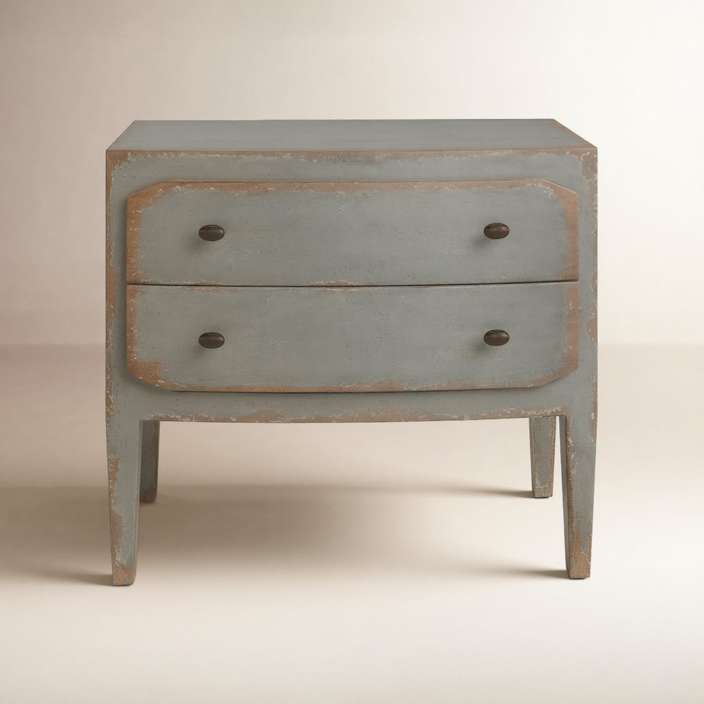 Chamberlain Nightstand, Speckled Gray