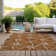 Aleg Area Rug with Non-Slip Backing