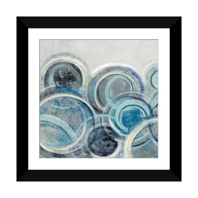 «Variation Blue Gray II» par Silvia Vassileva, impression sur toile tendue sur châssis