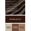 Toile horizontale rayée beige brun chocolat brun-1249676000