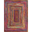 Tapis multicolore en coton tressé à la main Munford-804267440