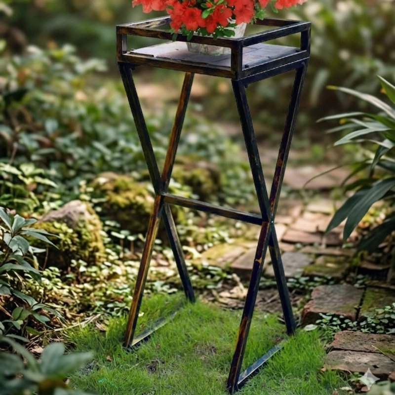 Support pour plante 35,5 po, H 35,5 po x L 14,25 po x P 14,25 po