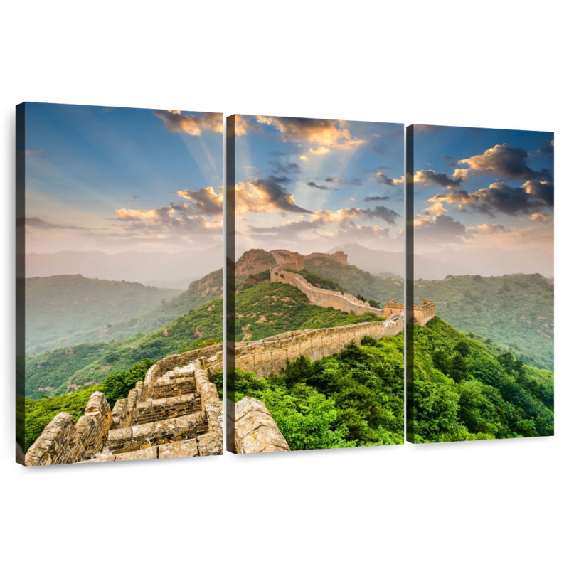 Sebbie The Great Wall Of China, 48" H x 74" W