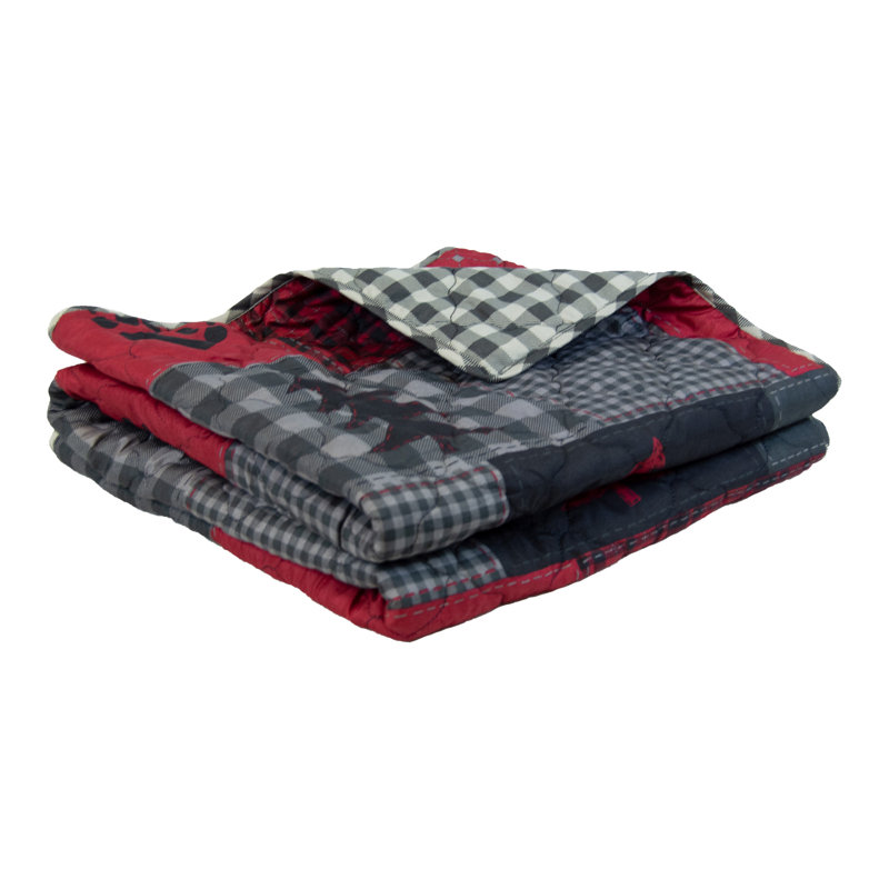 Your Lifestyle by Donna Sharp Red Forest Quilted Thrwo