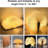 Wooden Book Lamp