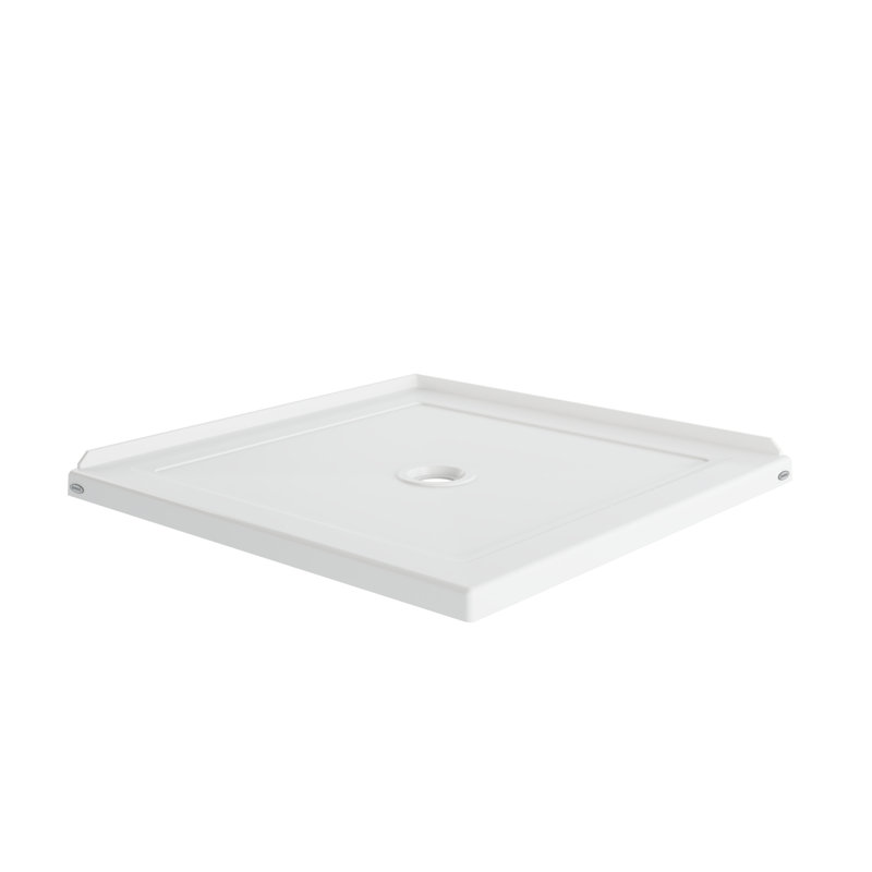 Catalina® 42" W x 42" D Shower Base, White