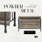 Sturdy Counter Height Table with Weight-Supportive Top and Shelf