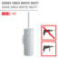 Aspynn Freestanding Toilet Brush and Holder