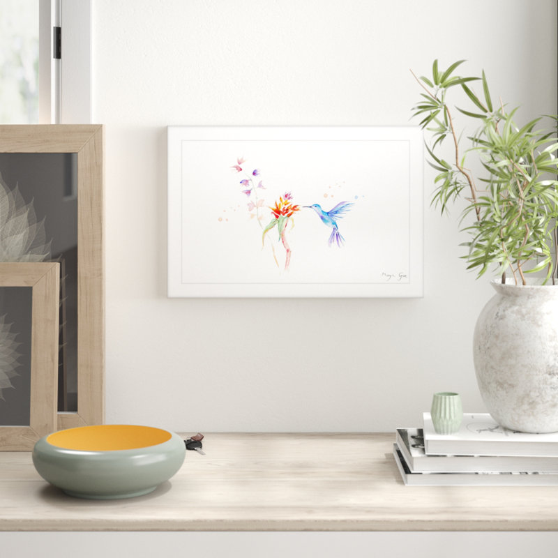 Maya Gur - Single Picture Frame Painting, 41cm H x 61cm W x 3.81cm D