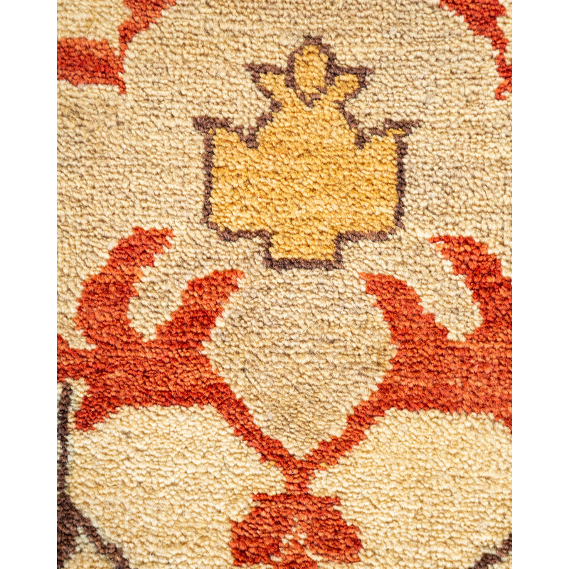 Turiel One-of-a-Kind 9' 1" X 12' 1" Hand Knotted Area Rug