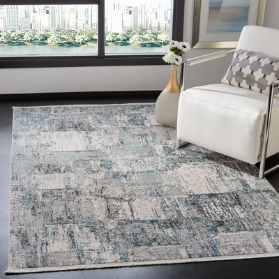 Jackqueline Abstract Hand Woven Area Rug