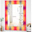 Miroir mural sans cadre 8 colourfields triangulaire-40101771