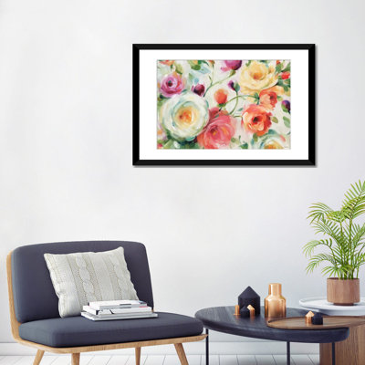 «Florabundance I», reproduction sur toile