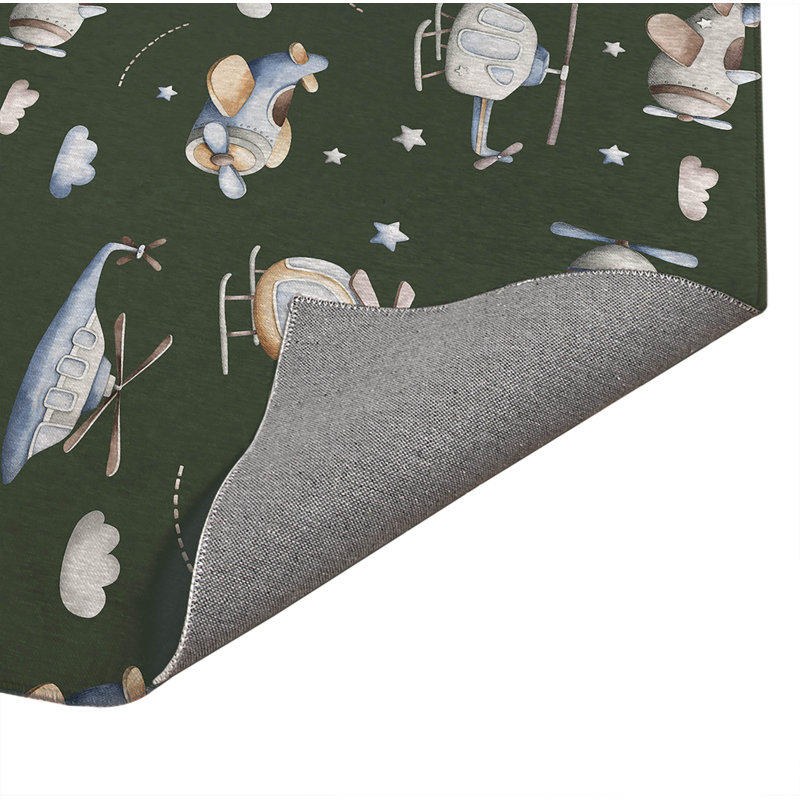Tapis de jeu pour enfants Kamakasleep, Rectangulaire 2 pi x 3 pi