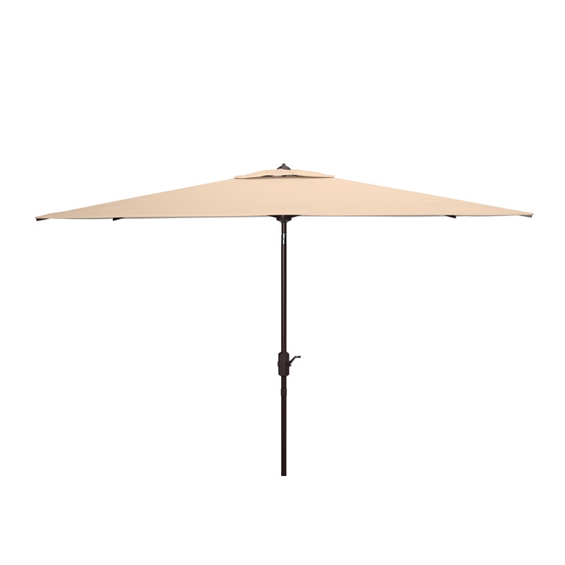 Parasol de marché rectangulaire 9,85 pi Toucha, Beige