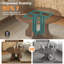 Round Dining Table 120cm, Walnut