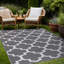 Tapis intérieur / extérieur gris / blanc cassé Aldo-1501987336