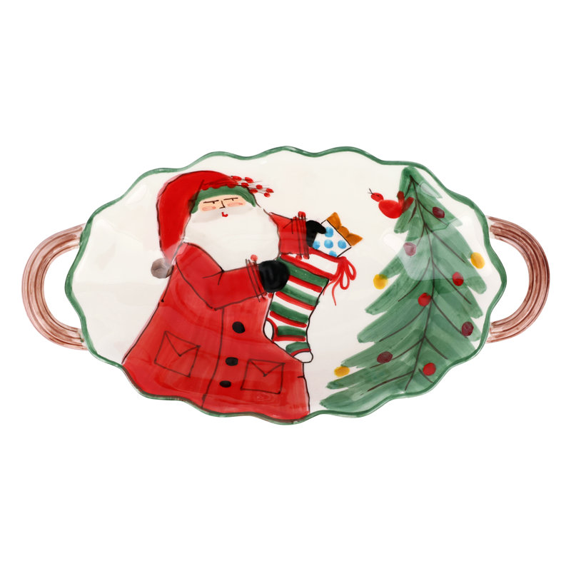 Old St. Nick Terra Bianca Platter