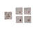 Festive Embroidered Cotton Holiday Napkin Set-1992657556