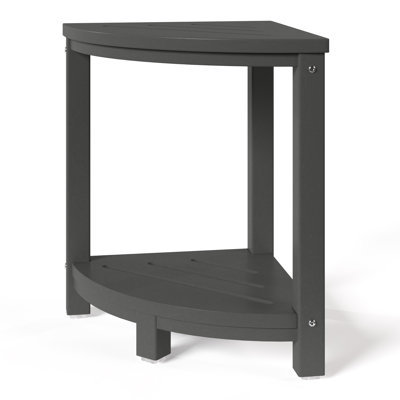 Poly Corner Shower Bench