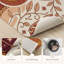 Tapis de cuisine lavables antidérapants Earthy