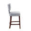 Ensemble de 2 tabourets de bar à hauteur de comptoir, chaise d'appoint rembourrée, chaises de cuisine pour la salle à manger-1194981930