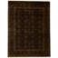 High-Quality Hand-Knotted Black Area Rug