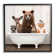 Creatures Antique Bathtub - Picture Frame Painting on MDF