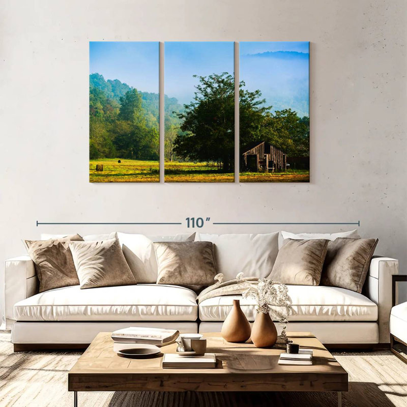Lilie Old Ozarks Barn, 48" H x 74" W