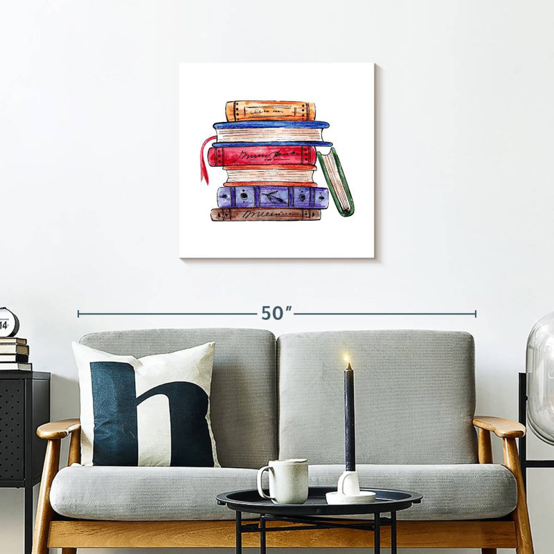 Pile de livres Kerner, H 24 po x l 24 po