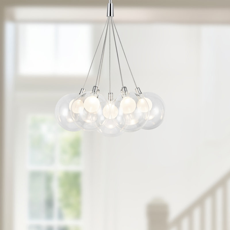 Bolla 7 - Light Glass LED Chandelier