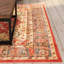 Alverta Oriental Woven Red/Beige Area Rug-43520723