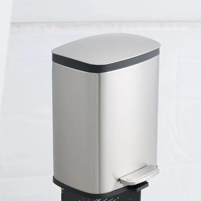 SSTC003-5L-S, Stainless Steel Kitchen Trash Can, 5L