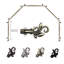 Tringle à rideaux simple à 5 faces pour fenêtre Rexford-98061618-16144557