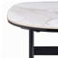 Petite table basse pour le salon, table basse en céramique à poutre de pierre moderne, table basse carrée facile à assembler