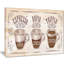 Espresso Kraf Brown - reproduction d'impression sur cercle métallique-21971332-35123672