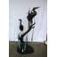 Fontaine géante en bronze à taille gigantesque 38 po x 32 po x H 71 po Nifao Collection