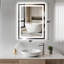 Worreno Lighted Wall Mounted Bathroom / Vanity Mirror-1839046340