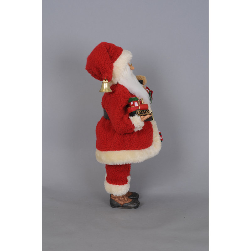 Christmas Train Santa Figurine