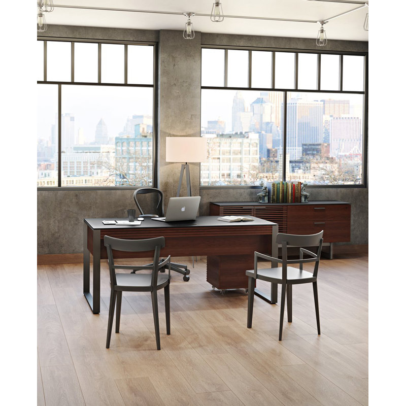 Corridor Writing Desk, Chocolate Stained Walnut