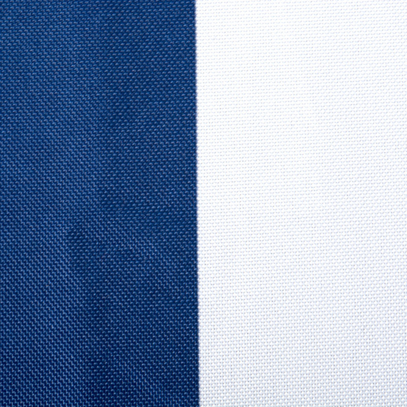 Risa Stripe Outdoor Table Runner, 72" L x 14" W, Nautical Blue