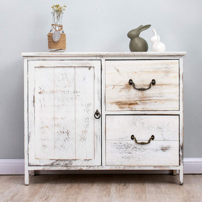 Nathaniel Solid Wood 40 cm W Chest of 2 Drawers