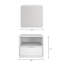 Leika 1 - Drawer Particle Board Nightstand-788233422