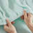 Micro Fleece Aqua Anti-pilling Cozy Fleece 4-Piece Queen Sheet Set-1983271725-1911113366