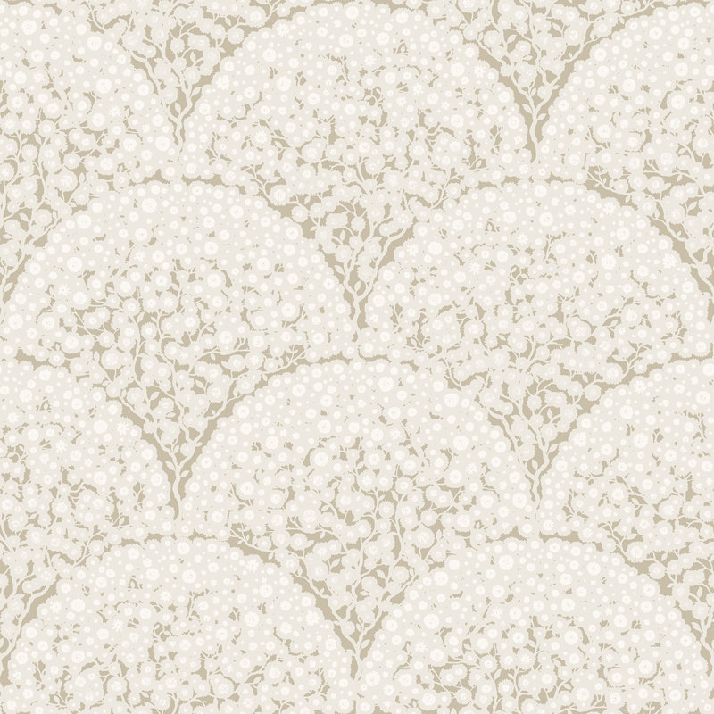 Papier peint adhésif Rowan, Brun