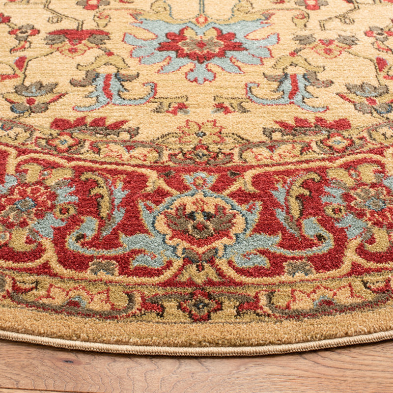 Tapis oriental en polypropylène tissé à la machine Rectangle Angeluis, Rectangle 9 pi x 12 pi
