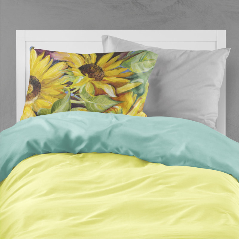 Taie d’oreiller de tournesol