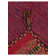 Azizi Striped Hand Woven Cotton Red Rug