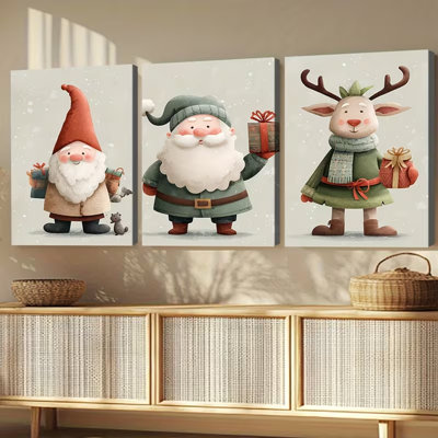 3 Piece Wrapped Canvas Print