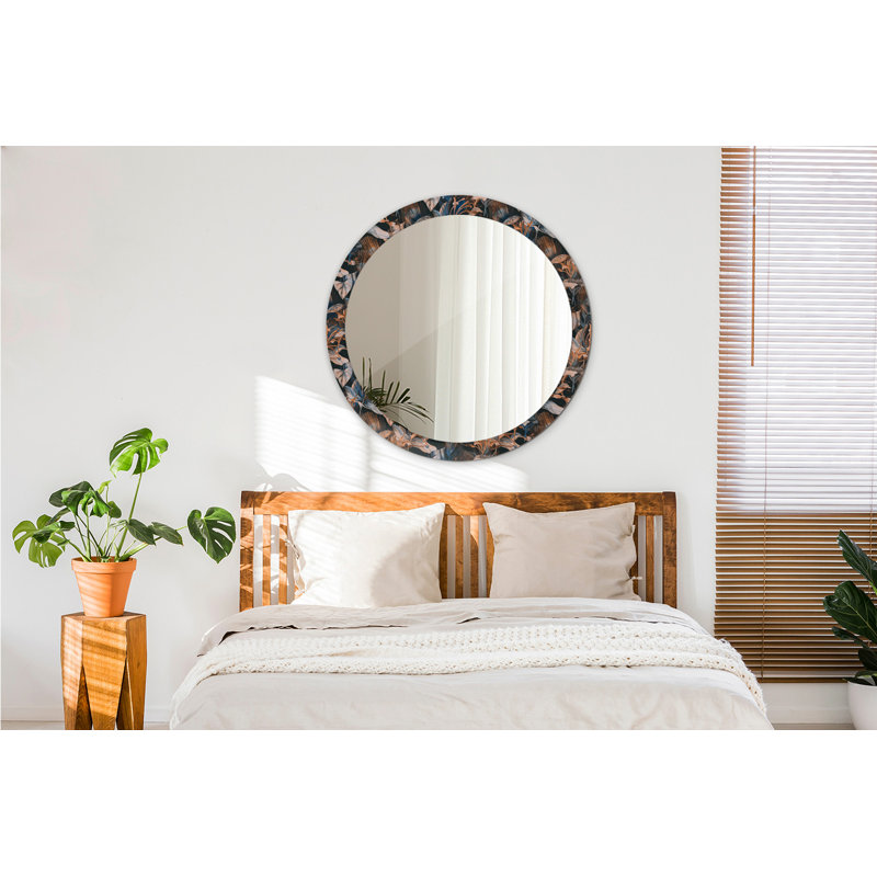 Huldar Glass Flat Wall Mirror
